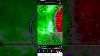 Tornado on Radarscope [upl. by Bonaparte26]