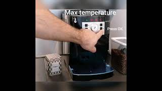 Delonghi magnifica S  Choose Temperature setting  Best espresso coffee ☕ [upl. by Helm]