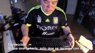 Unboxing  Logitech Wireless K750 Keyboard Español [upl. by Trebmer349]