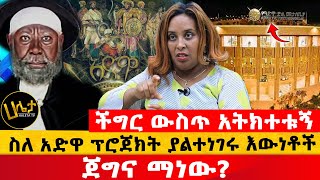 ችግር ውስጥ አትክተቱኝ  ስለ አድዋ ፕሮጀክት ያልተነገሩ እውነቶች  ጀግና ማነው  Haleta Tv [upl. by Baptist]