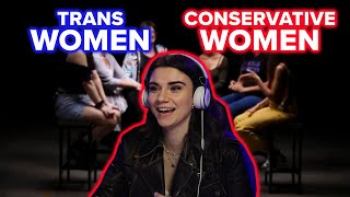 Trans Women Vs Conservative Women Debate [upl. by Bohlin]