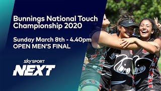 Mens Final Waikato v Counties Manukau  Bunnings National Touch Championship  Sky Sport Next [upl. by Childs250]