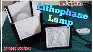 Lithophane Lamp cube [upl. by Aciamaj]