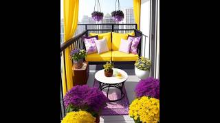 Balcony decoration ideas balcony design [upl. by Berck174]