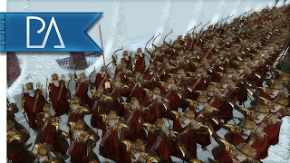 Mordor Invasion of Dol Guldur Elves and Dwarves Stand United  Third Age Total War Mod Gameplay [upl. by Gavrila341]