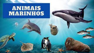 SOM DA NATUREZA NOMES E SONS DOS ANIMAIS MARINHOS [upl. by Truc140]