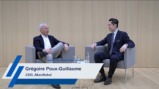 Grégoire PouxGuillaume CEO AkzoNobel [upl. by Udell891]