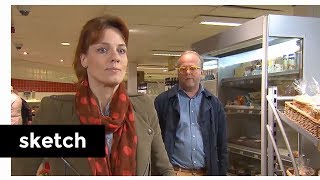 Boodschappen doen met strenge regels  Sketch [upl. by Dasi]