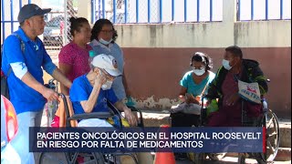 Falta de medicamentos pone en riesgo a pacientes oncológicos del Hospital Roosevelt [upl. by Aicsile]