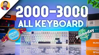 Top 10 Best Gaming Keyboard under 2000 amp 3000 of 2024  Best Gaming keyboards of Prime Day Sale 2024 [upl. by Weide]