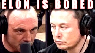 Elon Musk Is BORED With Joe Rogan [upl. by Moll]