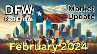 Dallas TX Real Estate Market Update  February 1 2024 [upl. by Anavoig]