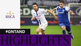 HIGHLIGHTS KAA Gent  RSC Anderlecht  20232024 [upl. by Erasmus]