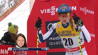 Längdskidor Världscupen Ruka 20172018  10km Damer Klassisk Dag 23 [upl. by Asatan]