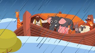 Who Built the Ark  Noahs Ark  Bible Story Song by Toon Time [upl. by Hallie]