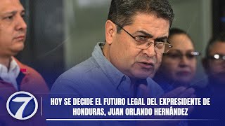 Hoy se decide el futuro legal del expresidente de Honduras Juan Orlando Hernández [upl. by Cahn142]