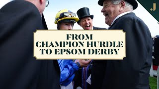 Sir Michael Stoute did it ALL From the Champion Hurdle to the Derby 👏 [upl. by Hubbard]