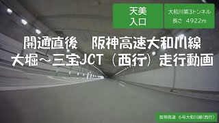 阪神高速6号大和川線西行 大堀～三宝JCT [upl. by Merna]