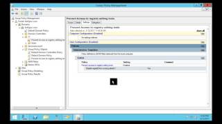 Prevent access to registry editing via GPO [upl. by Ahgiela]
