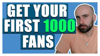 5 STEPS TO GET YOUR FIRST 1000 FANS  MUSIC PROMOTION [upl. by Aphrodite]