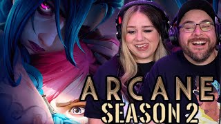 Arcane SEASON 2 Official Teaser Trailer Reaction  NETFLIX [upl. by Eentihw750]