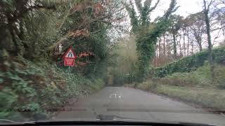 CHURT  FARNHAM  SURREY  UK COUNTRY LANES amp VILLAGE DRIVE  PT 1 [upl. by Jules]