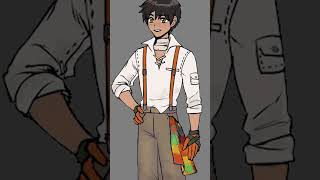 Oscar Pine is Cute Little Farm Boi rwby characterdesign shorts [upl. by Kurt747]