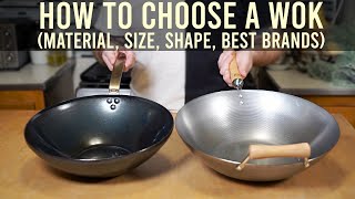 Everything You Need To Know About Buying A Wok With Recommended Brands [upl. by Lokin]