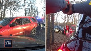 6 Craziest Police Chases Caught on Dashcam [upl. by Naginnarb]