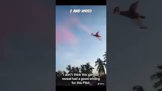 Gender reveal party turns deadly in Mexico when plane firing off pink smoke crashes shorts [upl. by Colet]