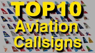 TOP 10 aviation CALLSIGNS Explained by CAPTAIN JOE [upl. by Hunger]