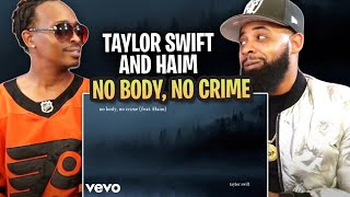 ONE OF THE BEST STORYTELLERS  Taylor Swift  no body no crime Official Lyric Video ft HAIM [upl. by Siravrat]