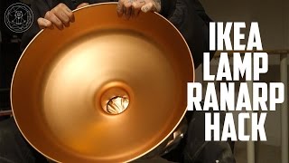 IKEA Lamp Ranarp Hack  Chrome Gold Look  Do it yourself [upl. by Danila]