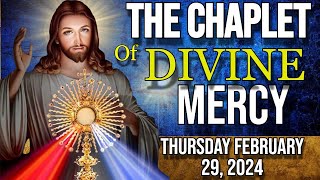 THE CHAPLET of DIVINE MERCY 🙏 Thursday February 29 2024 [upl. by Roche]