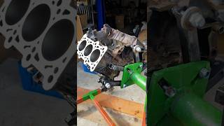 BAD DECISIONS  AUDI S4 ENGINE REBUILD PT2 ASSEMBLY OF BLOCK [upl. by Llekcor]