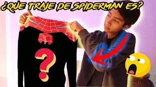 ¡TRAJE MISTERIOSO DE SPIDERMAN ABRIENDO TRAJE DE SPIDERMAN  IVANSPIDEY [upl. by Akenat]