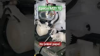 Impresora Epson M2170 No jala el Papel  Tasco de papel [upl. by Viridi]