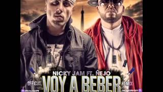 Nicky Jam ft Ñejo Voy a Beber Oficial Remix LETRA [upl. by Ailima]