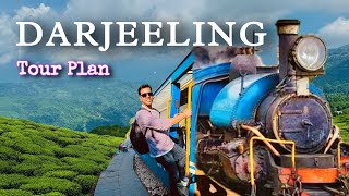 Darjeeling Toy Train Experience and Tour Plan  Darjeeling Tourist places  Tour Cost amp Itinerary [upl. by Cerracchio]