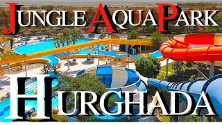 Jungle Aqua Park by Neverland 5 All Incl Hotel  Full Resort Walkthrough Tour  Hurghada  Egypt [upl. by Birck]