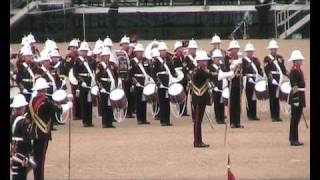 Beating Retreat 2009  The Massed Bands of HM Royal Marines  PART THREE [upl. by Thacker]