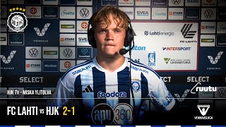 FC Lahti vs HJK 21  Miska Ylitolva [upl. by Meli159]