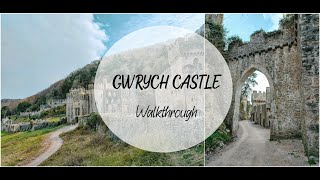 Gwrych Castle  Wales Walkthrough [upl. by Aisatsan]