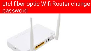 Hwo to Ptcl change password Flash fiber WiFi Router [upl. by Yolanthe]