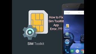 How To Fix SIM ToolKit App Error [upl. by Atsillac]