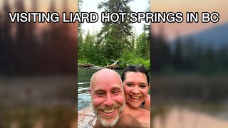 Staying at Liard Hot Springs in Northern BC on the way to Alaska [upl. by Manly]