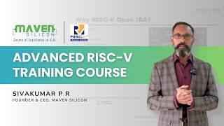 Advanced RISCV Training Course  Maven Silicon  RISCV Global Training Partner [upl. by Oriana]