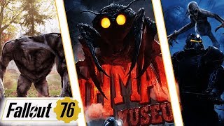 Fallout 76 Cryptids Lore All Cryptids [upl. by Nivrek751]