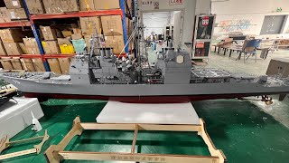 Arkmodel Ticonderoga Class CG70 Guided Missile Cruiser Lake Erie Customized Model [upl. by Drummond]