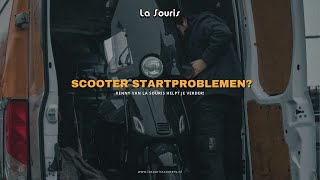 Scooter startproblemen Check de rode schakelaar La Souris [upl. by Cahn680]